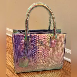 “The vitro chrome” Noir-X bag